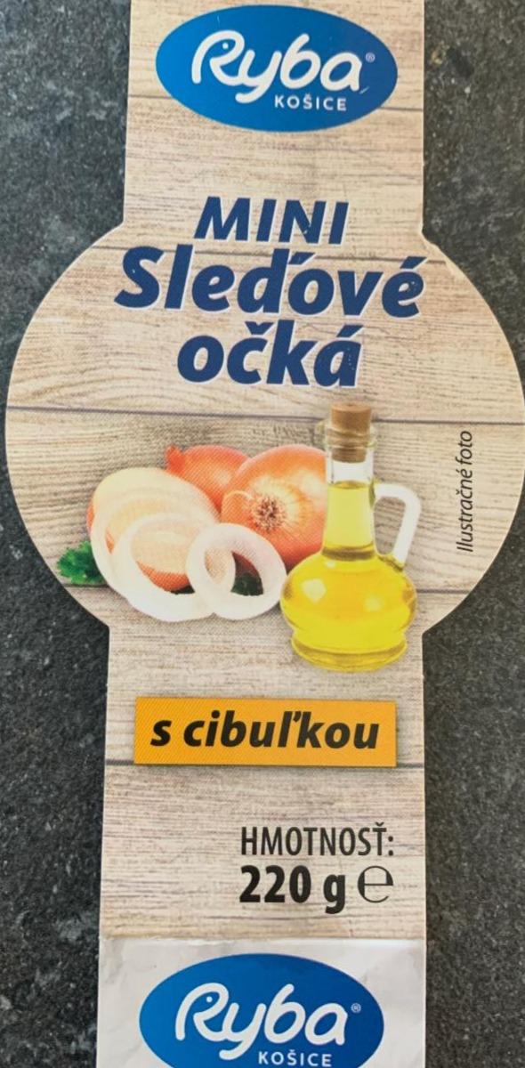 Fotografie - mini sleďové očka s cibuľkou