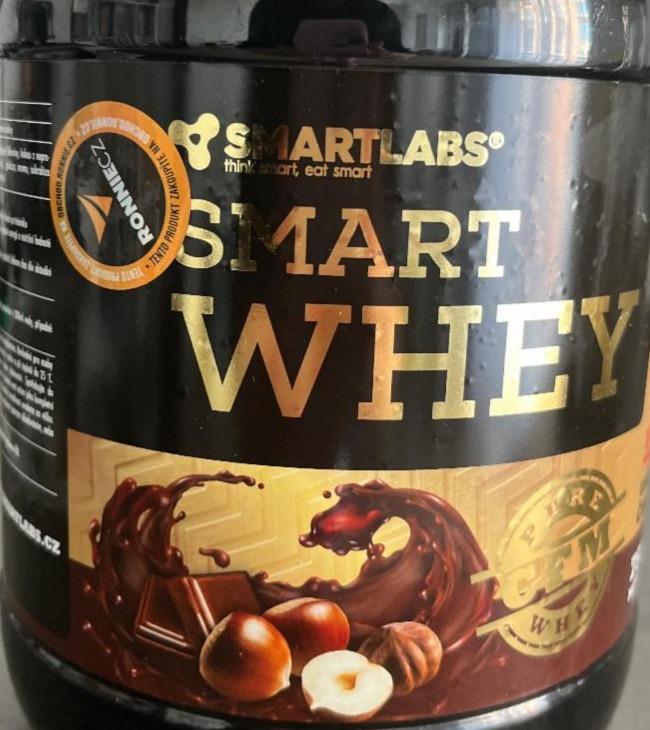 Fotografie - Smart Whey Protein čokoláda - lískový oříšek Smartlabs