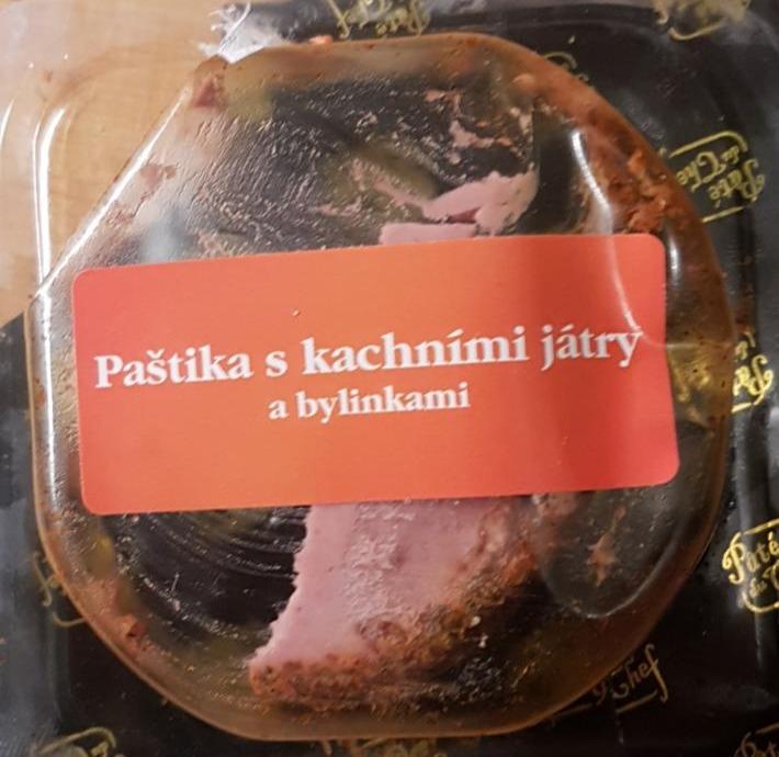 Fotografie - Paštika s kachními játry a bylinkami Paté du Chef