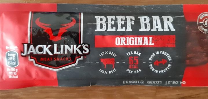 Fotografie - beef bar original Jack Links