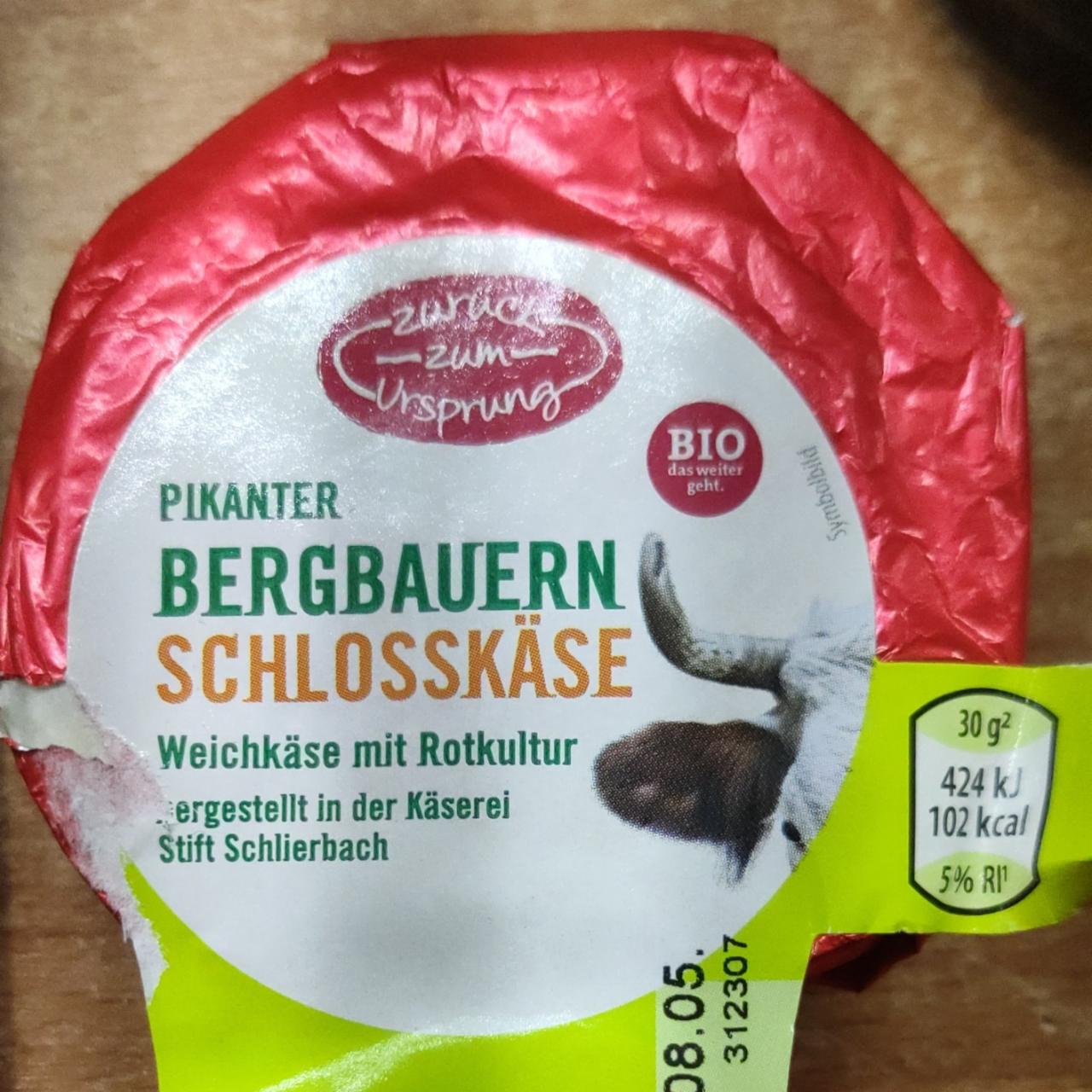 Fotografie - Bergbauern Schlosskäse pikanter Zurück zum Ursprung