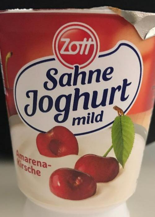 Fotografie - Sahne Joghurt mild Amarena-Kirsche Zott