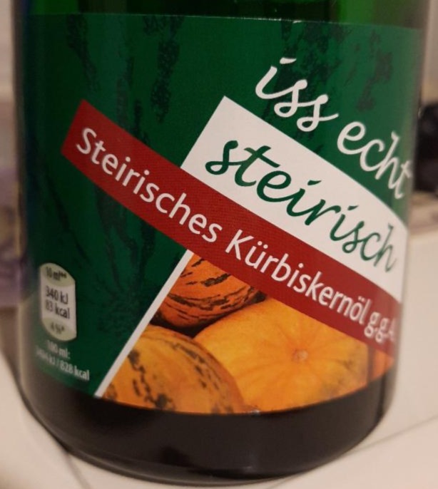 Fotografie - Steirisches Kürbiskernöl