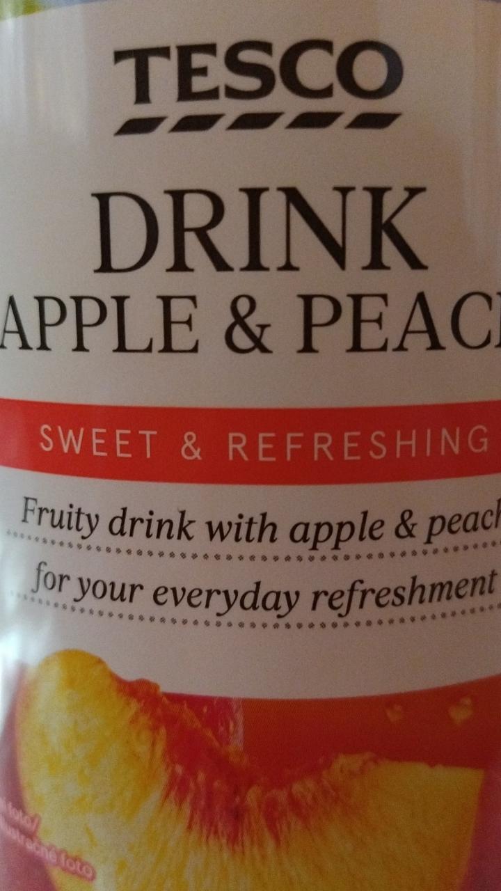 Fotografie - Drink apple and peach TESCO