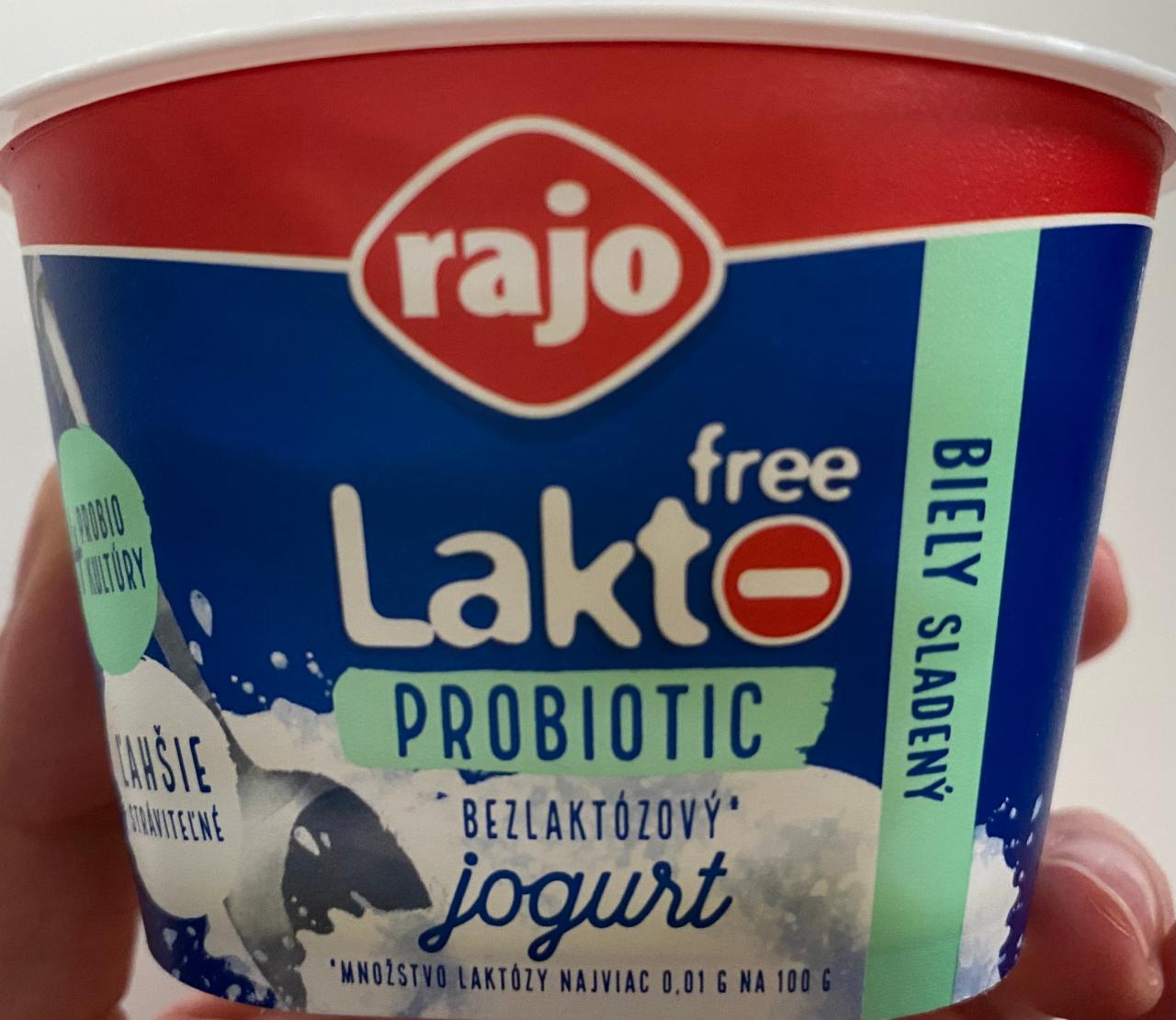 Fotografie - Laktofree Probiotic jogurt Rajo