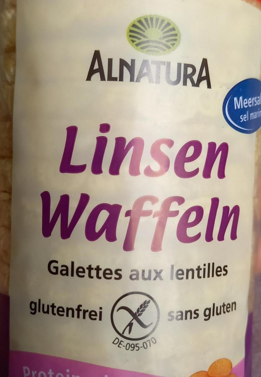 Fotografie - Linsen Waffeln Alnatura