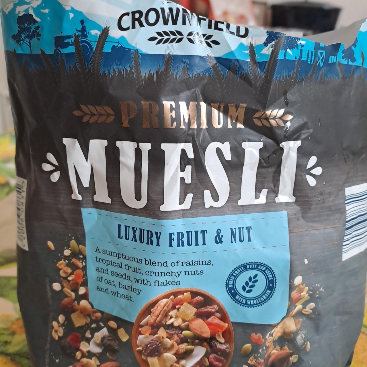 Fotografie - Premium Muesli premium Luxury fruit & nut Crownfield