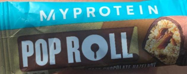 Fotografie - POP ROLL DARK CHOCOLATE HAZELNUT MYPROTEIN