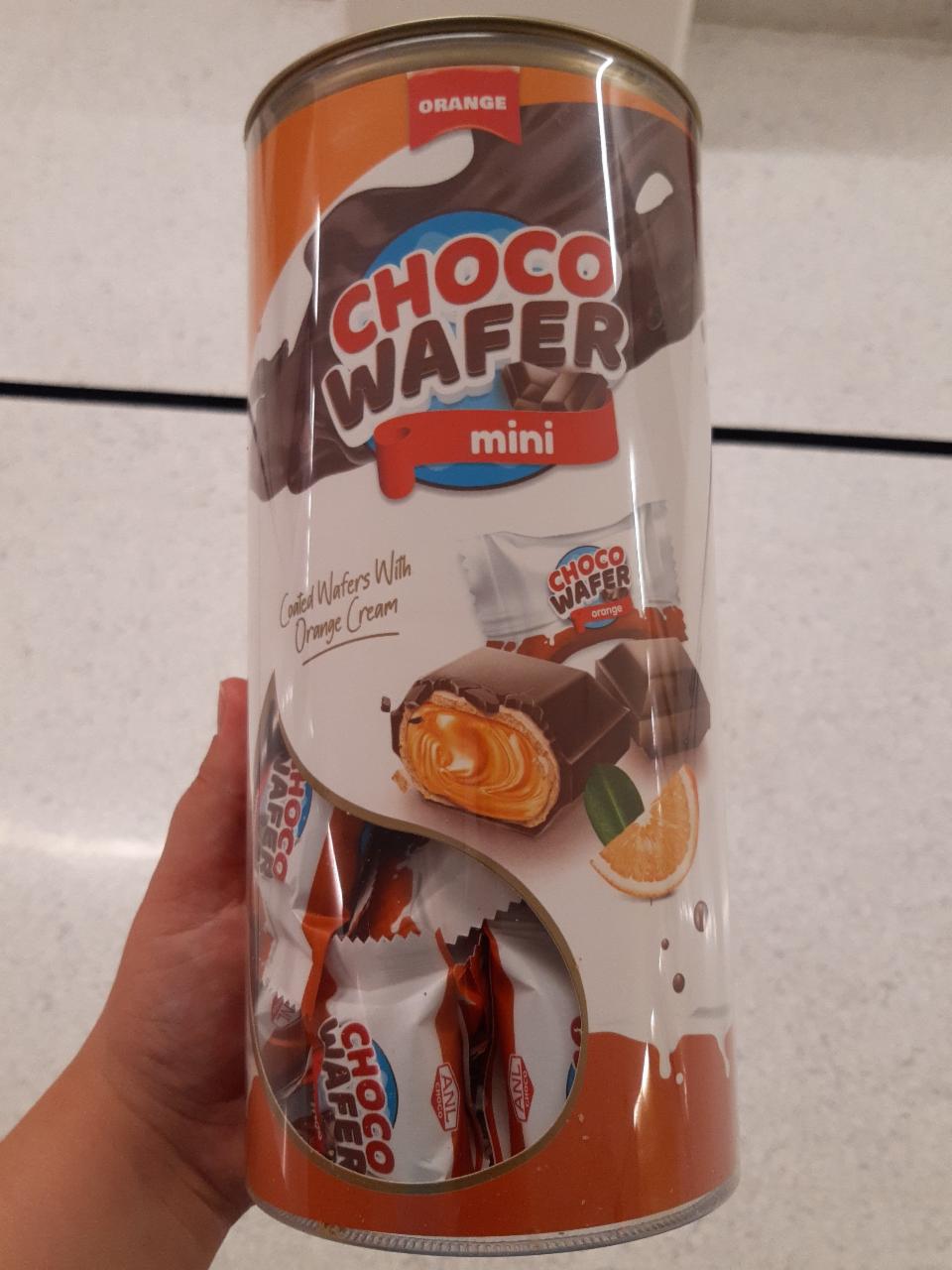 Fotografie - Choco Wafer Mini Orange