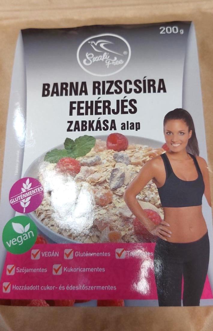 Fotografie - Barna rizscsíra fehérjés zabkása alap Szafi Free