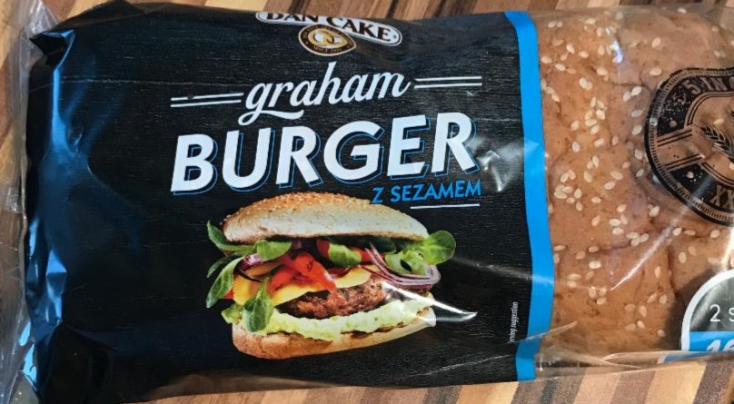 Fotografie - Grahama burger z sezamem 