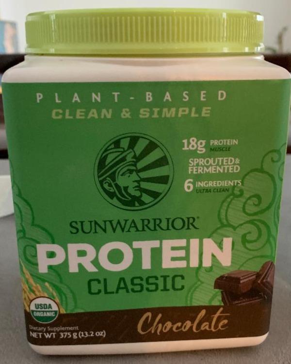 Fotografie - Sunwarrior protein Classic chocolate