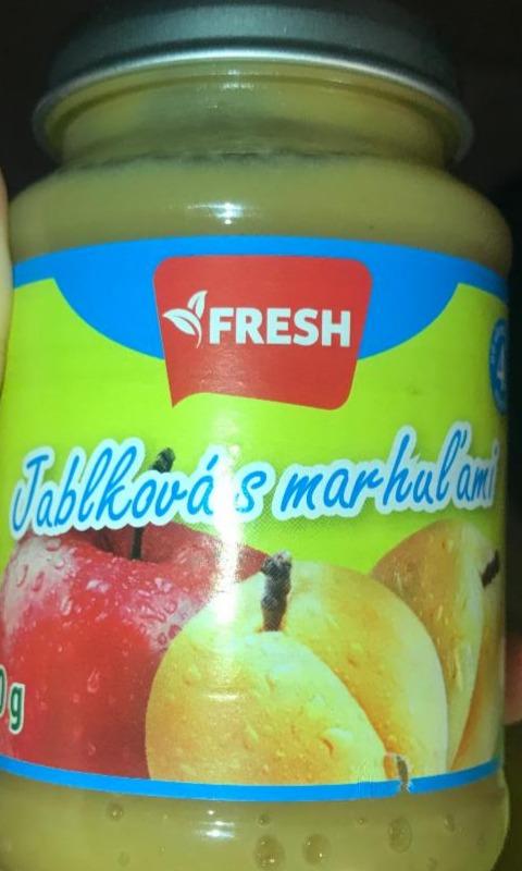 Fotografie - výživa Fresh jablková s marhuľami