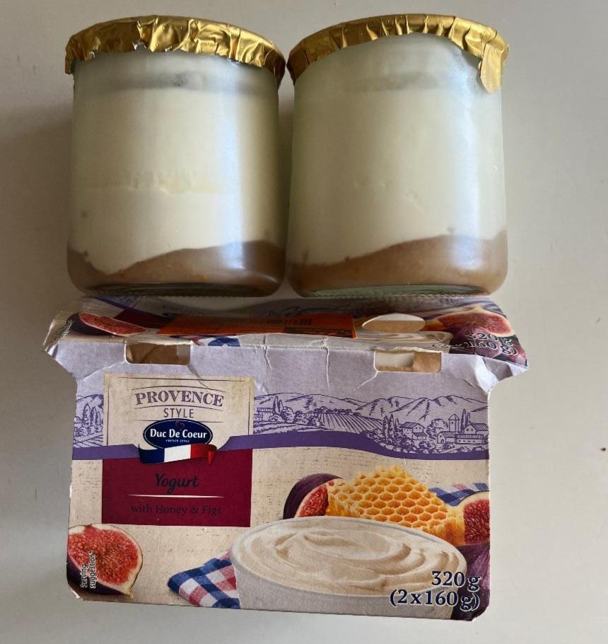 Fotografie - Yogurt with Honey & Figs Duc De Coeur