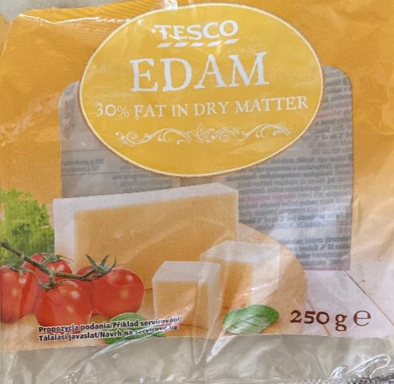 Fotografie - Edam 30% fat in dry matter Tesco