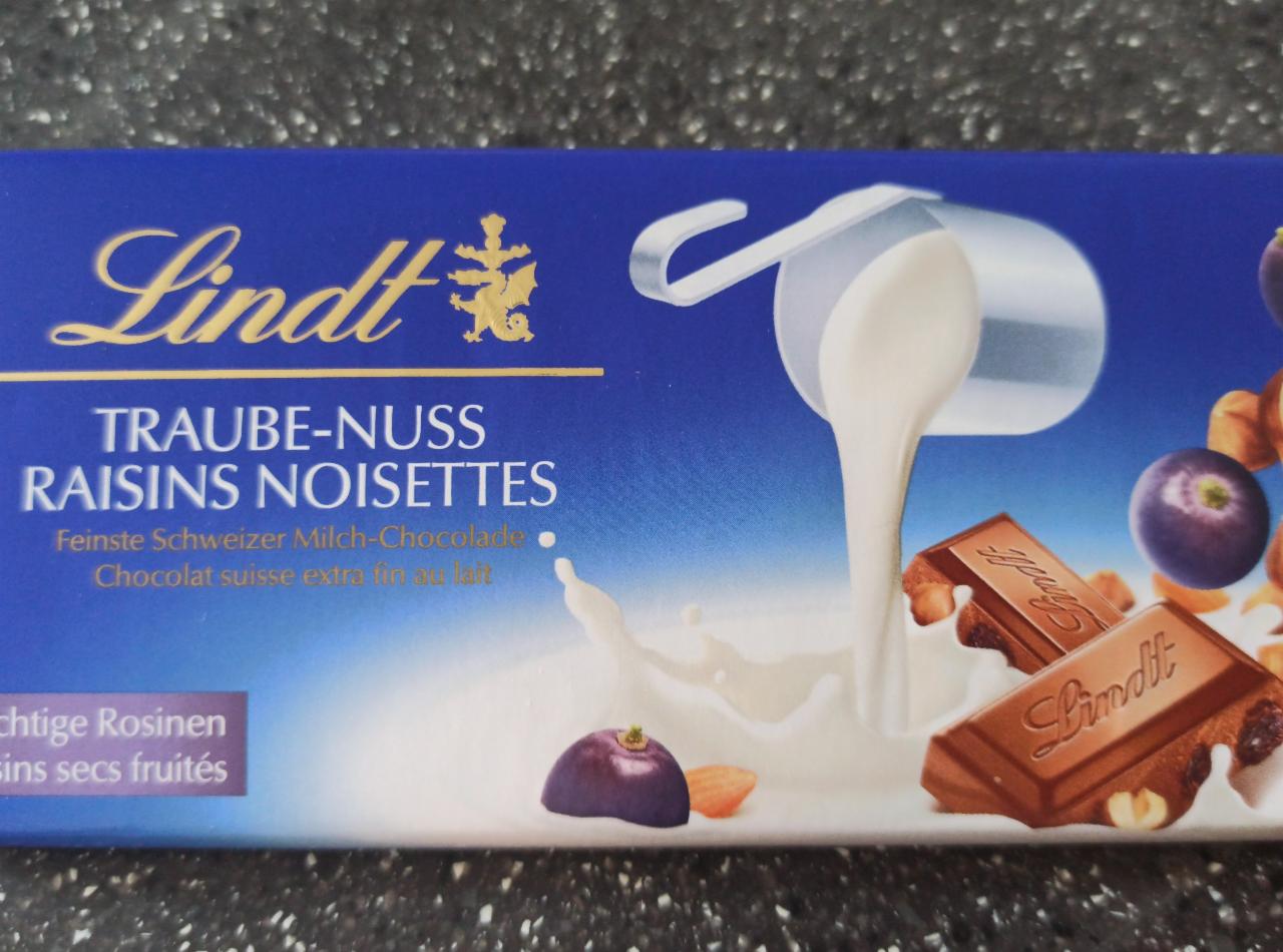 Fotografie - Traube nuss raisins noisettes Lindt