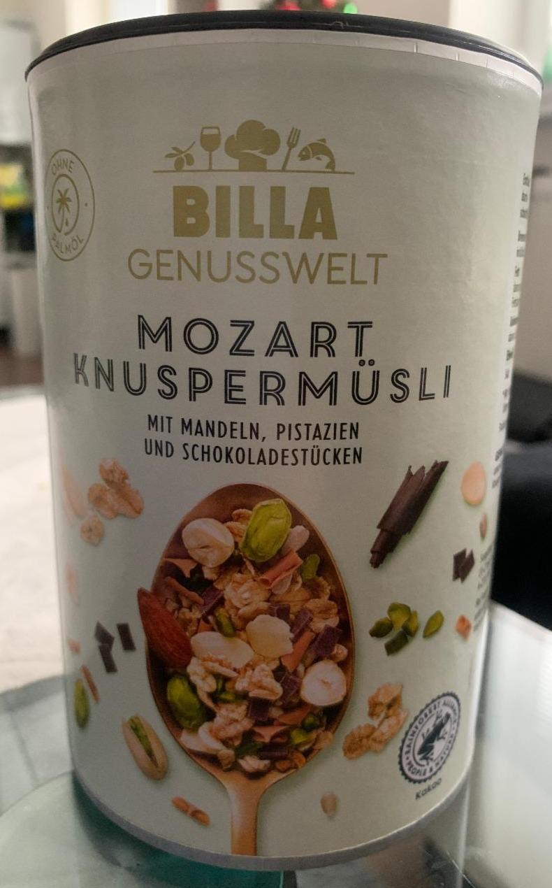 Fotografie - Mozart Knuspermüsli Billa