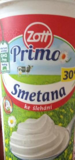 Fotografie - Primo Smetana ke šlehání 30% Zott