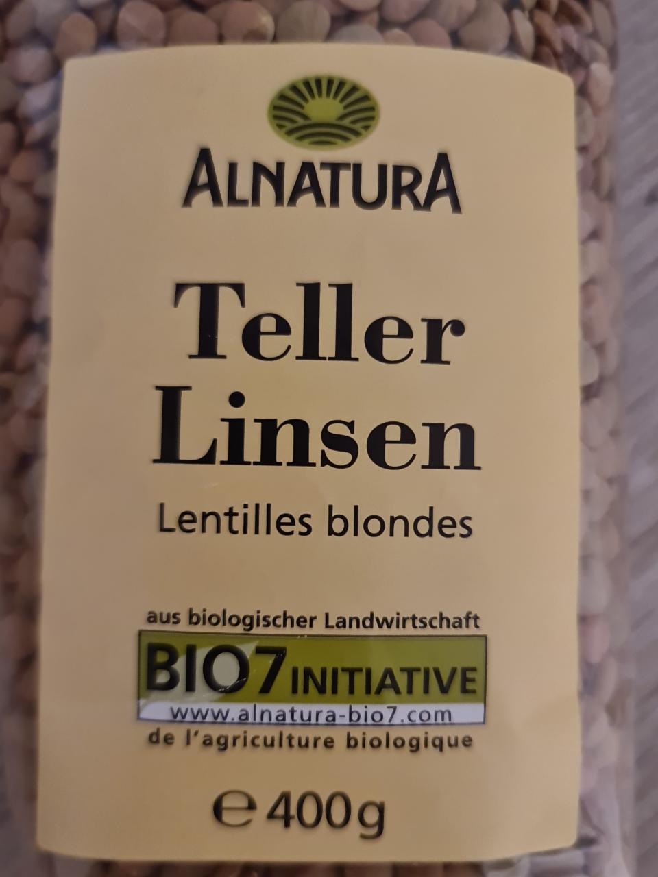 Fotografie - Teller Linsen Alnatura