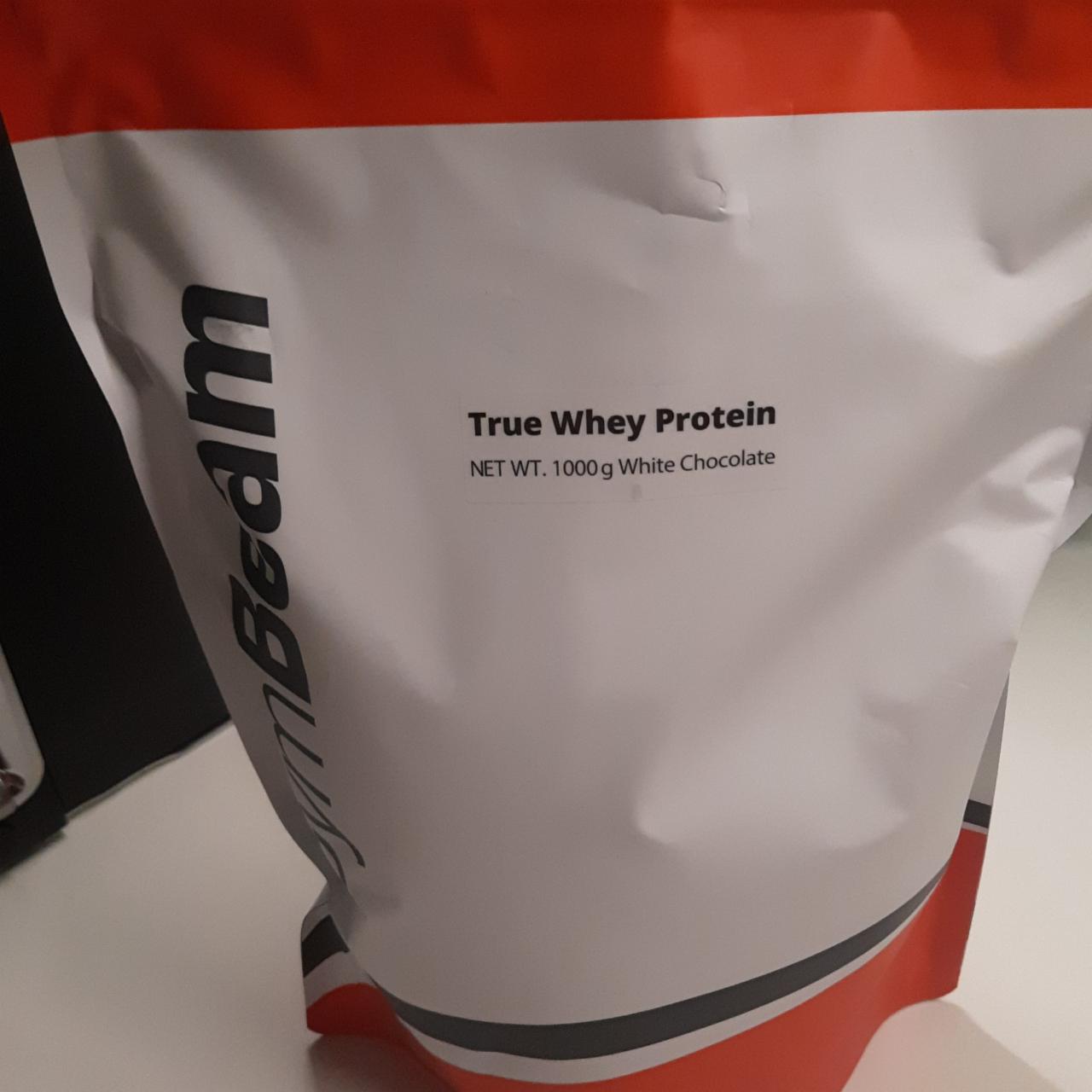 Fotografie - True Whey White chocolate GymBeam