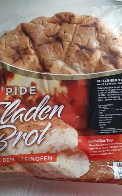 Fotografie - pide fladen brot