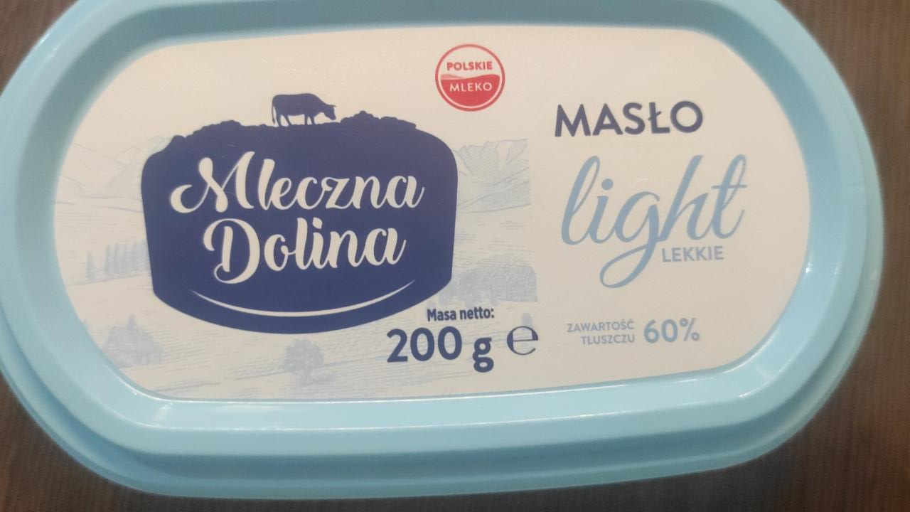 Fotografie - Maslo light Mleczna dolina