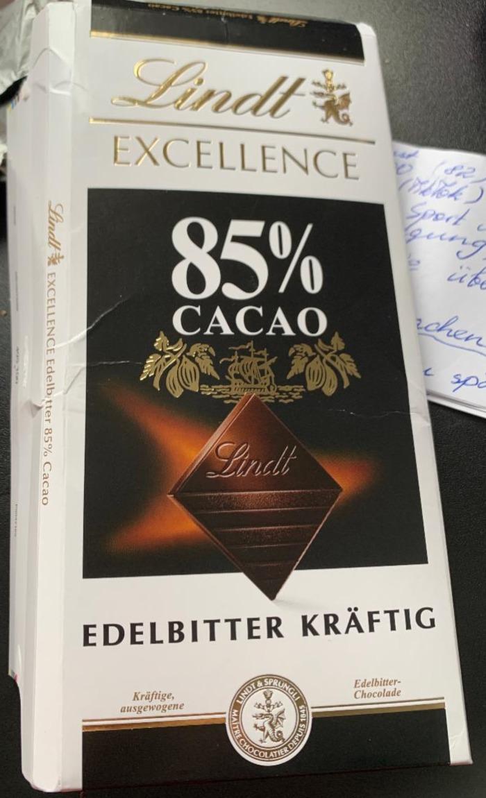 Fotografie - Excellence 85% Cacao Rich Dark Lindt