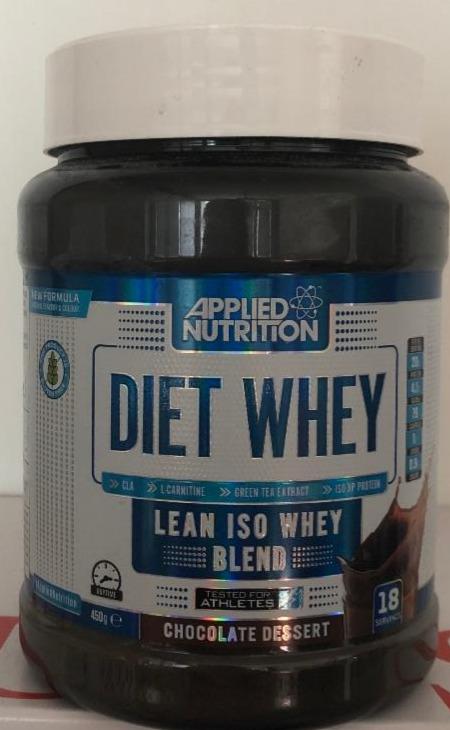 Fotografie - Diet Whey Protein Chocolate dessert Applied nutrition