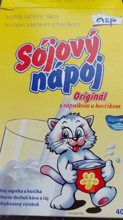 Fotografie - Sójový nápoj original ASP