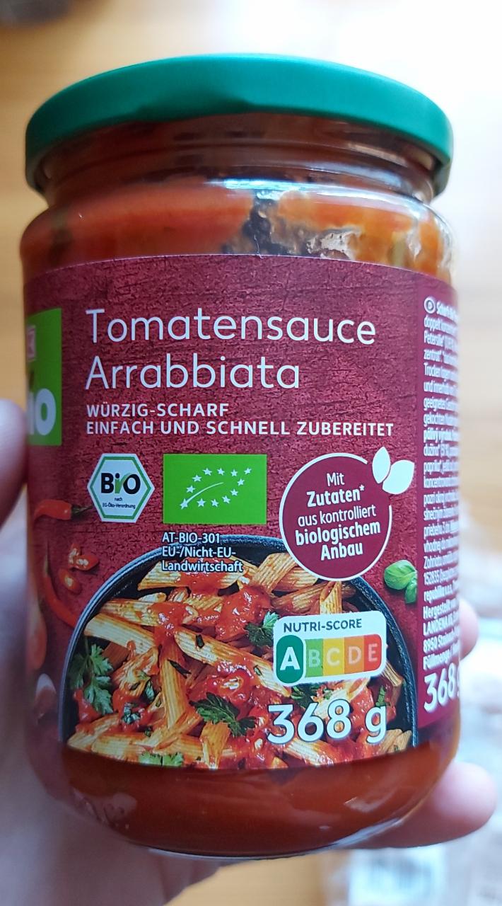 Fotografie - tomatensauce arrabbiata dm bio