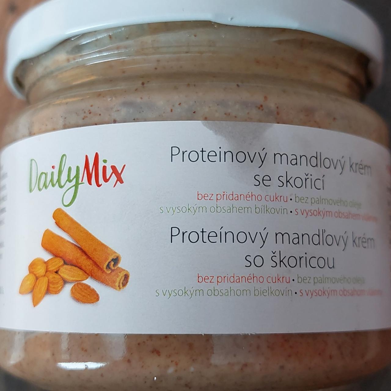 Fotografie - Proteinový mandľový krém so škoricou DailyMix