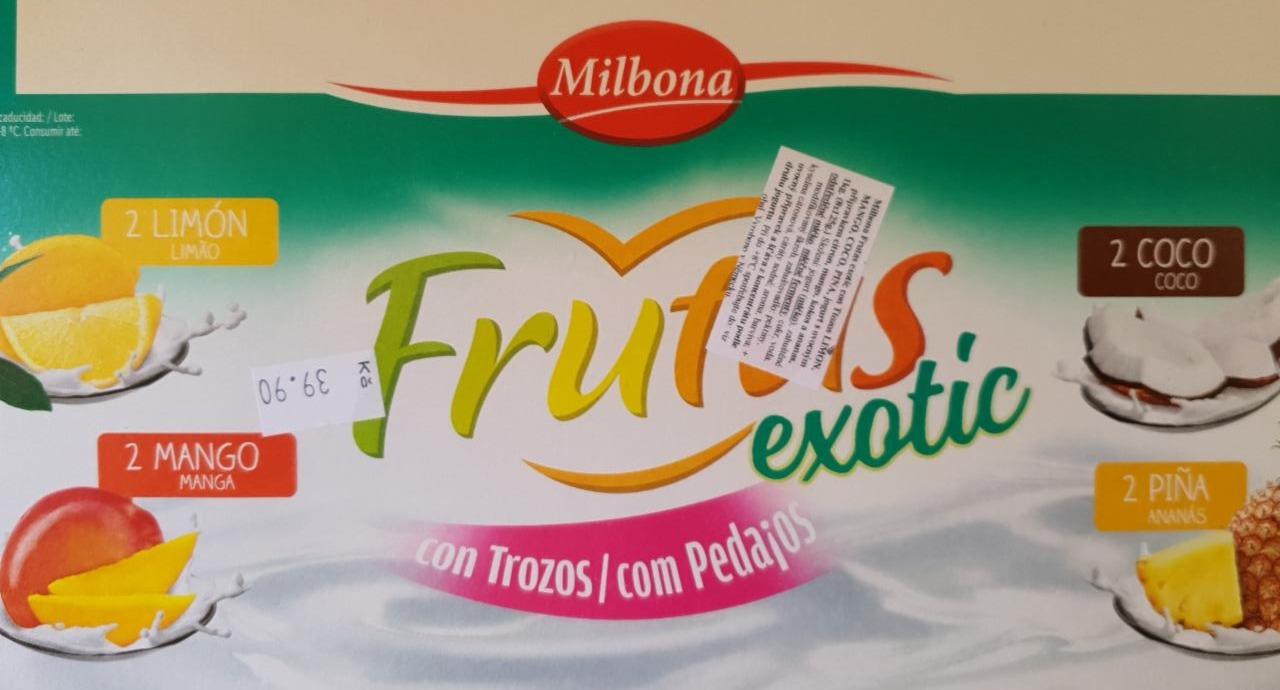 Fotografie - Yogurt mango Frutas exoticas Milbona