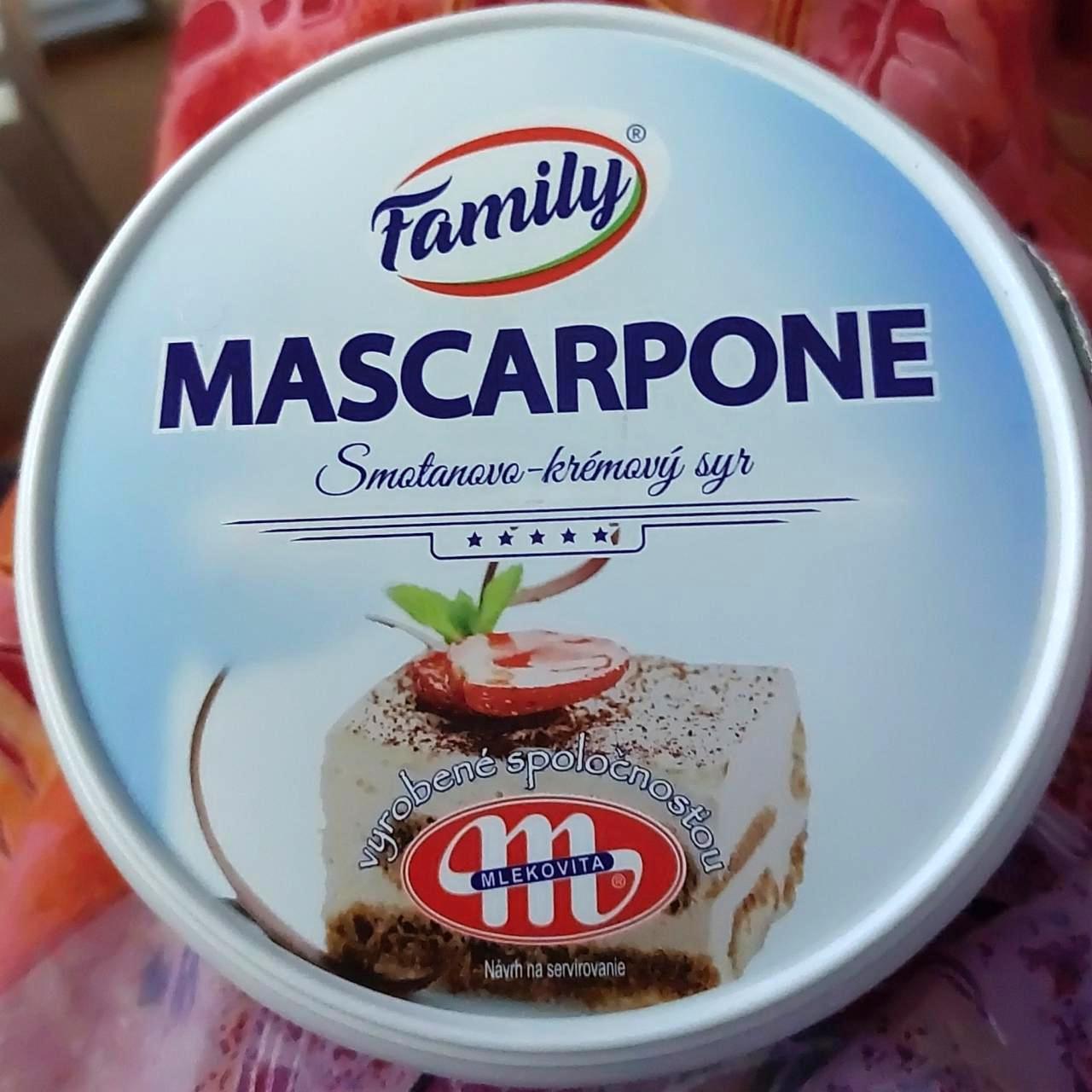 Fotografie - Mascarpone Family