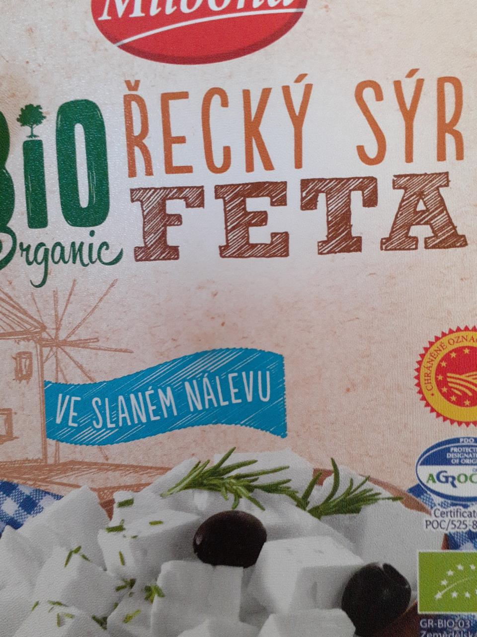 Fotografie - Bio řecký sýr feta Milbona