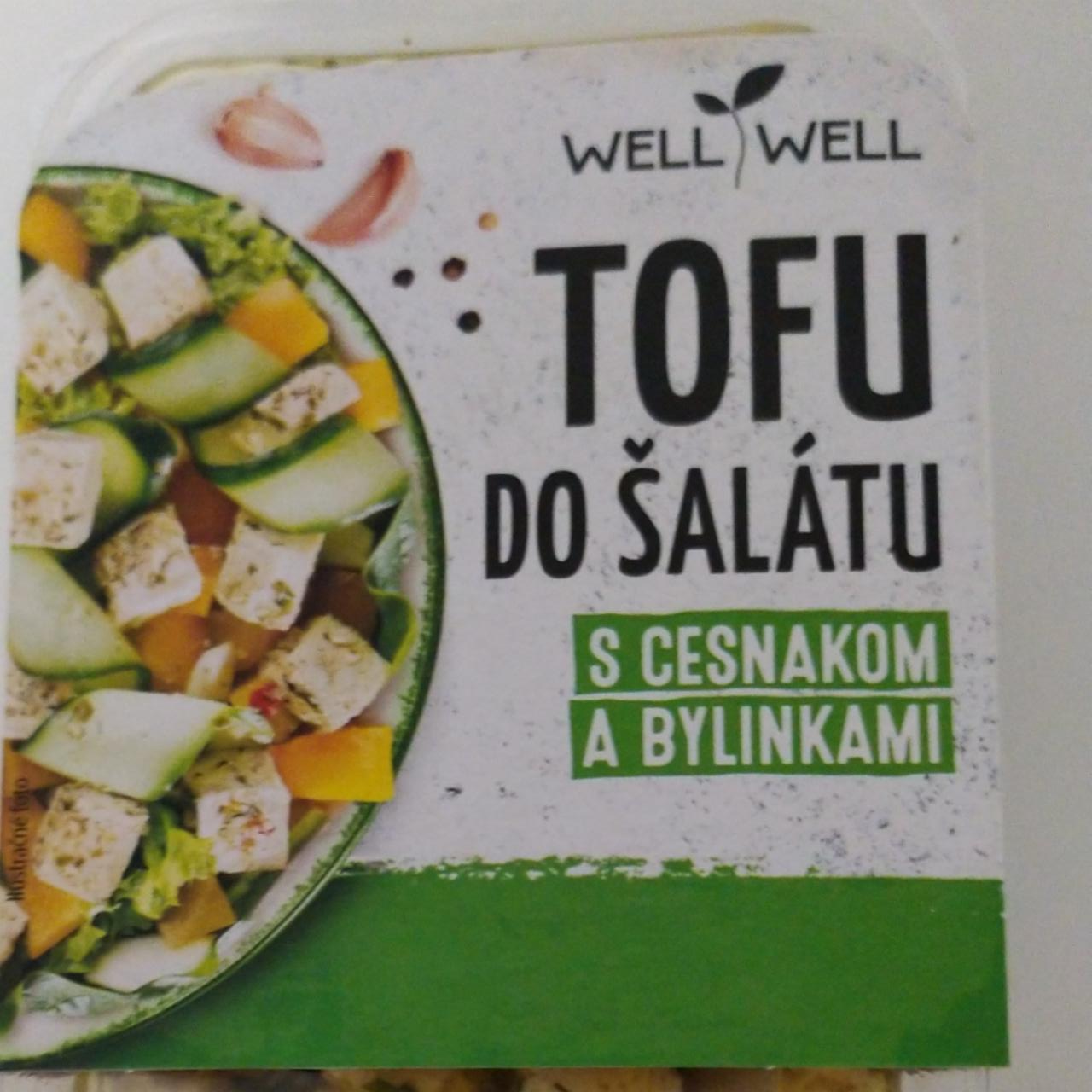 Fotografie - Tofu do šalátu s cesnakom a bylinkami Well Well