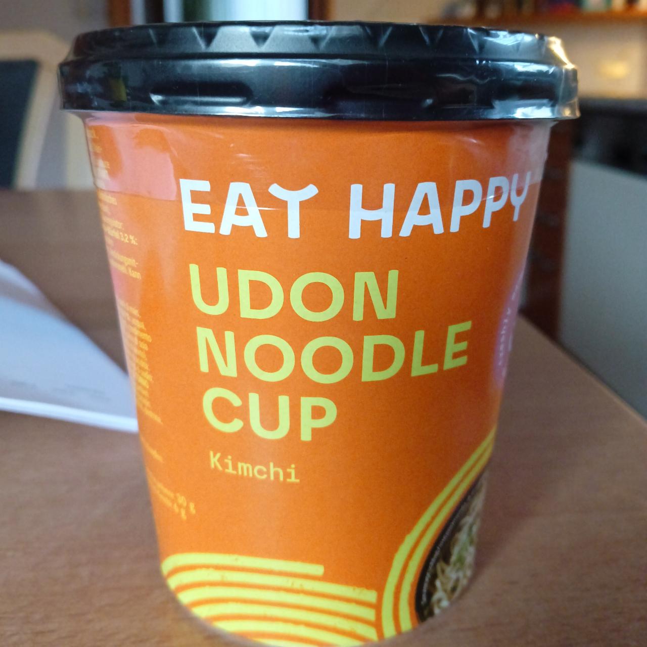 Fotografie - Udon Noodle Cup Kimchi Eat Happy