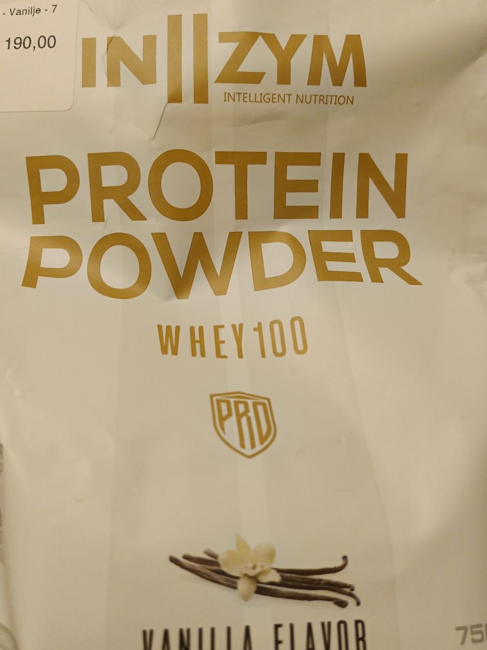 Fotografie - Inzym Protein Powder Whey 100 Vanilla