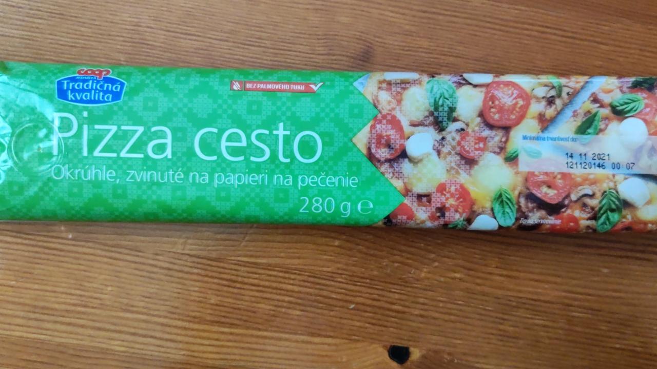 Fotografie - Pizza cesto Coop Jednota Tradičná kvalita