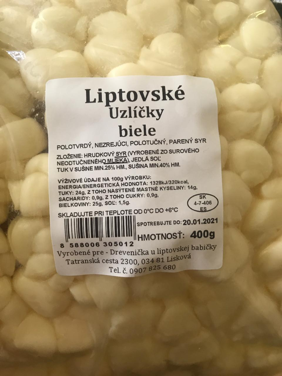 Fotografie - Liptovské Uzlíčky biele Drevenička u liptovskej babičky