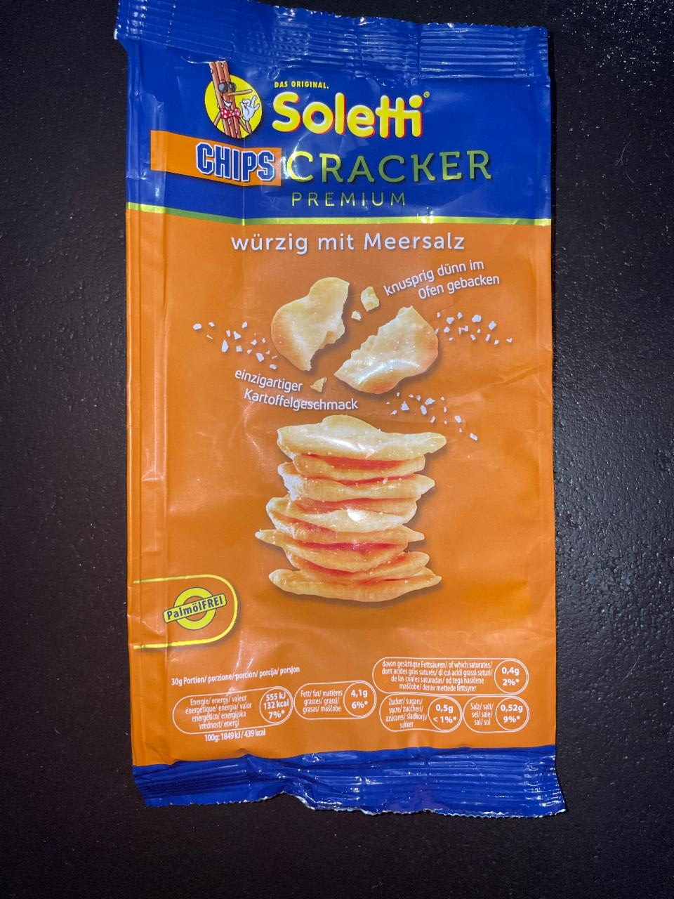 Fotografie - Solletti Chips Cracker