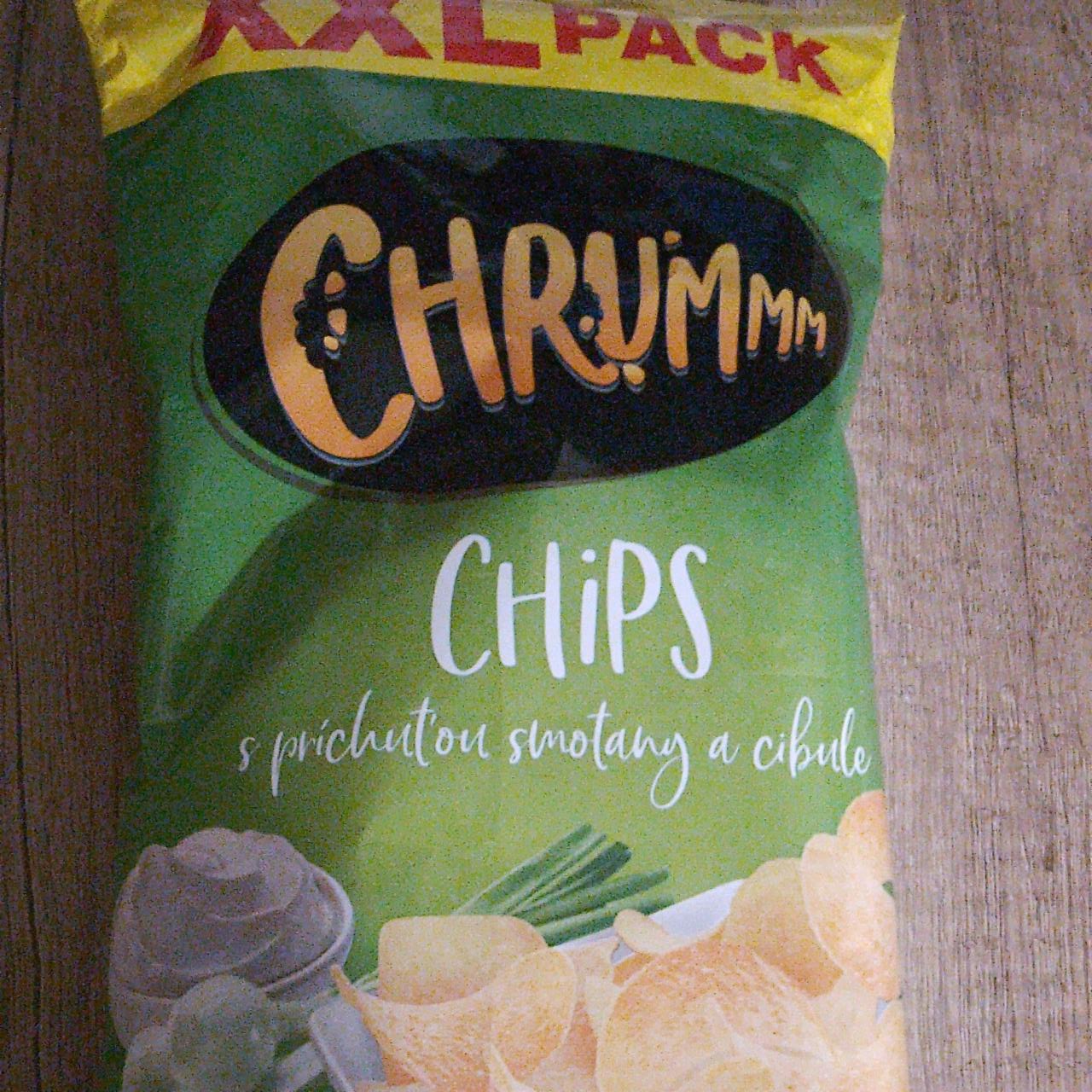 Fotografie - Chips s príchuťou smotany a cibule Chrummm