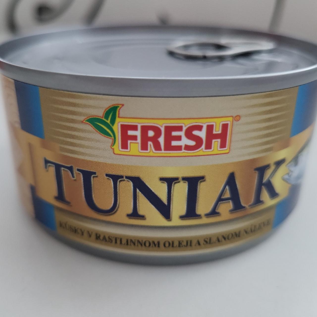 Fotografie - Tuniak kúsky v rastlinnom oleji a slanom náleve Fresh