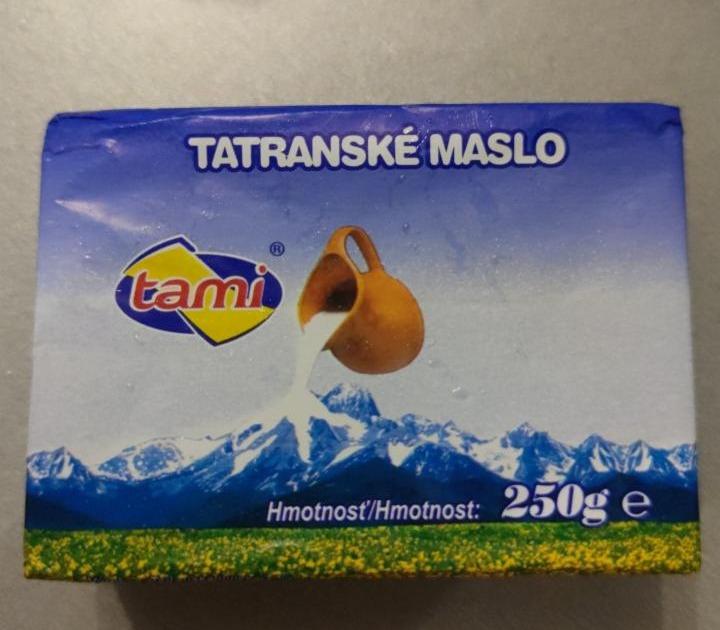 Fotografie - Tatranské maslo Tami