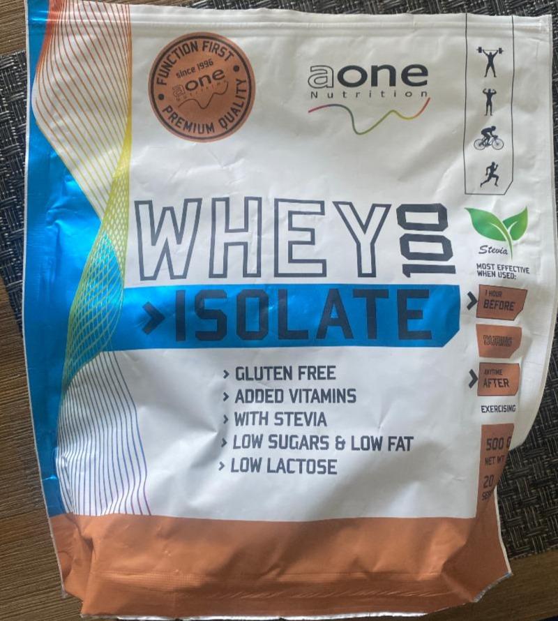 Fotografie - Whey 100 Isolate aone nutrition