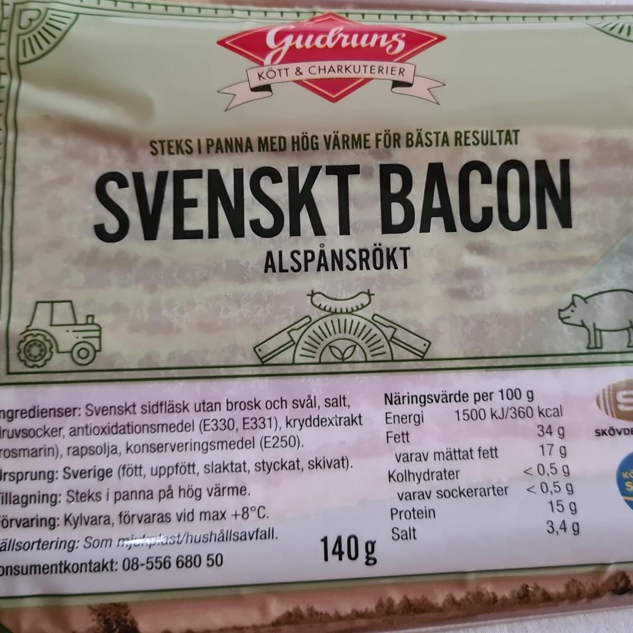 Fotografie - Svenskt Bacon Gudrung
