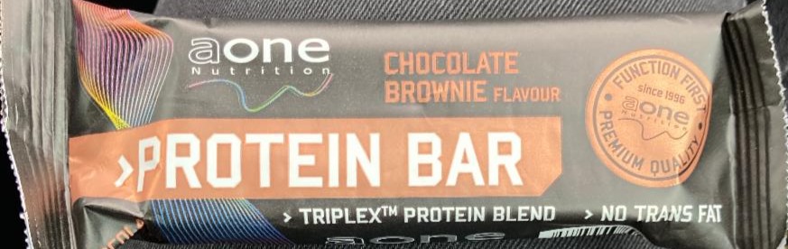 Fotografie - protein bar chocolate brownie aone