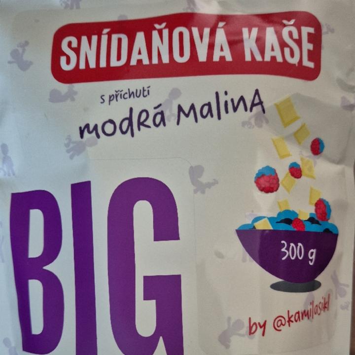 Fotografie - Snídaňová kaše s příchutí modrá malina Big Boy
