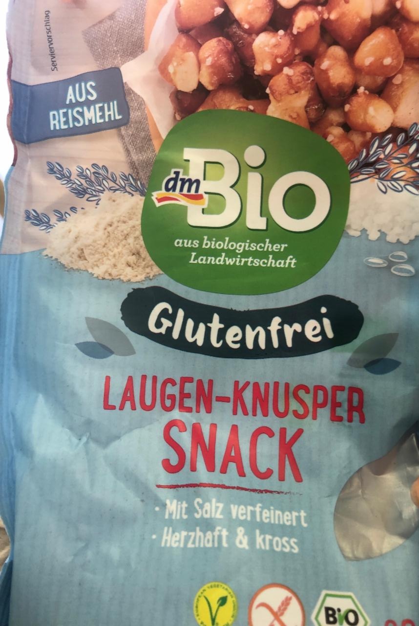 Fotografie - dmBio Laugen-Knusper Snack