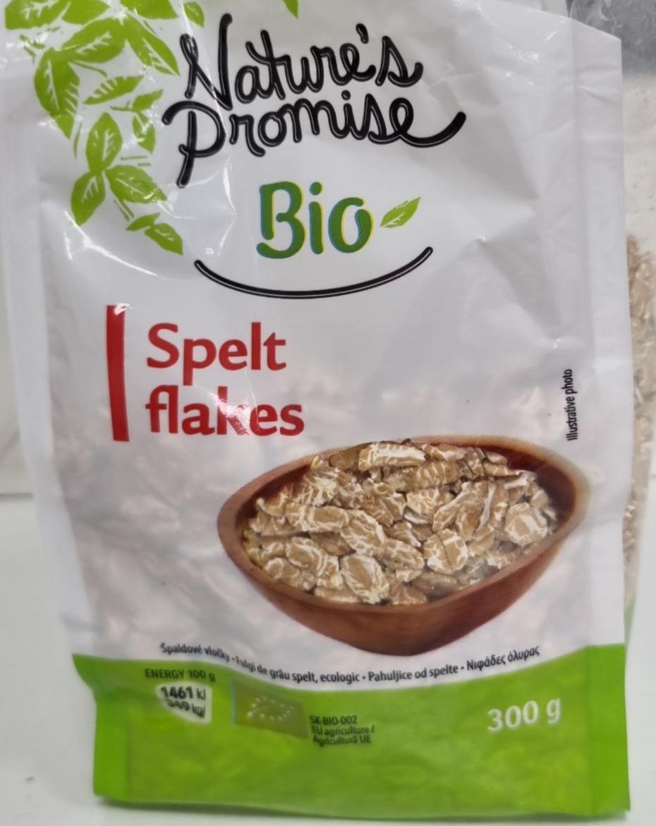 Fotografie - Spelt flakes Bio Nature's Promise