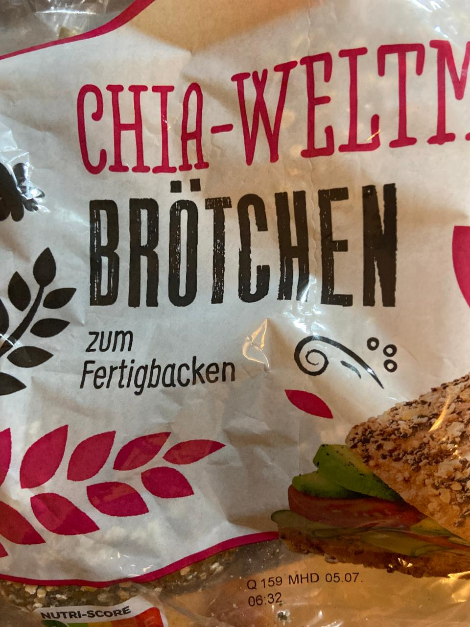 Fotografie - Chia-weltmeister brötchen